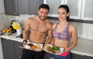 Consumption of healthy diet to build lean muscles