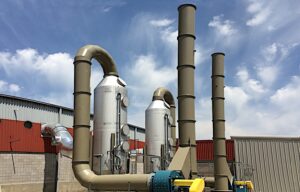 industrial scrubber system